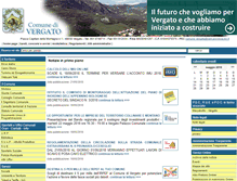 Tablet Screenshot of comune.vergato.bo.it
